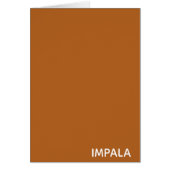 Impala brown color name (Front)