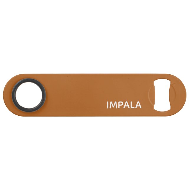 Impala brown color name bar key (Front (Horizontal))