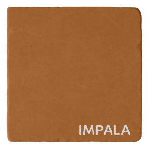 Impala brown color name trivet