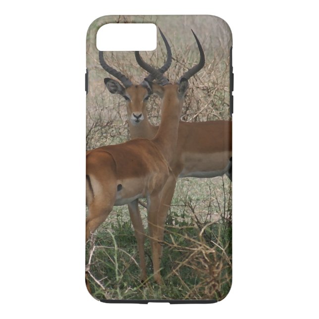 Impalas on the Serengeti Case-Mate iPhone Case (Back)