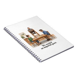 Impartial Guest Funny Board Game Notebook
