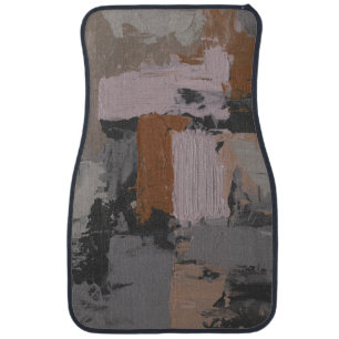 Impasto Abstract I Car Mat