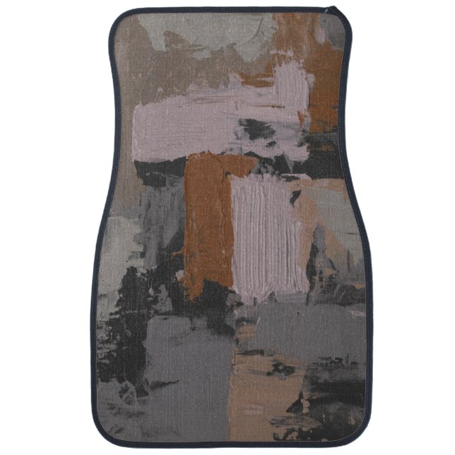 Impasto Abstract I Car Mat (Front)