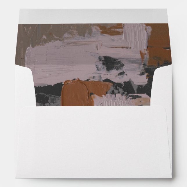 Impasto Abstract I Envelope (Back (Bottom))