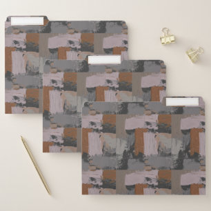 Impasto Abstract I File Folder