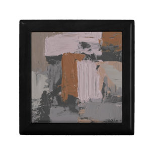 Impasto Abstract I Jewelry Box