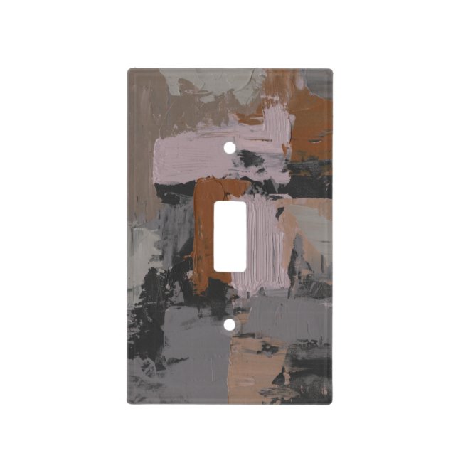 Impasto Abstract I Light Switch Cover (Front)