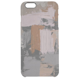Impasto Abstract I Clear iPhone 6 Plus Case