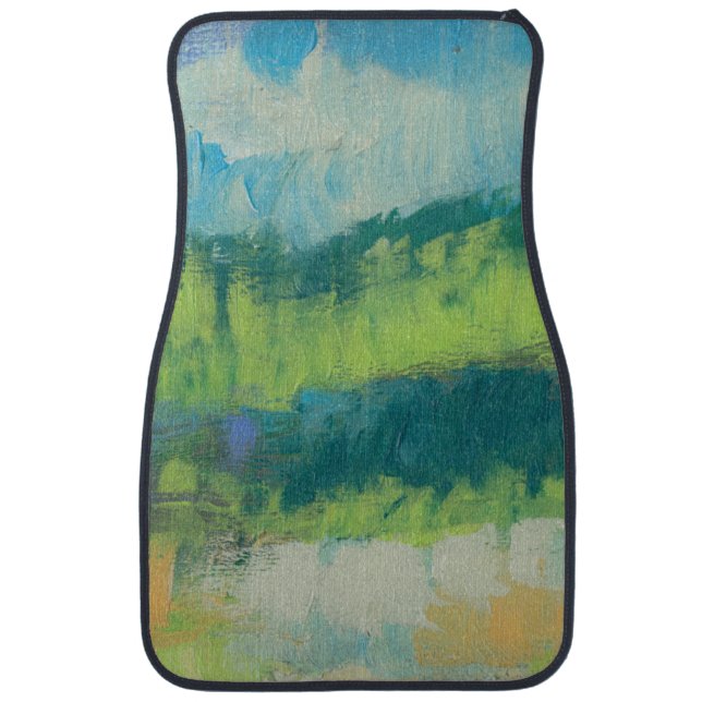 Impasto Field II Car Floor Mat (Front)