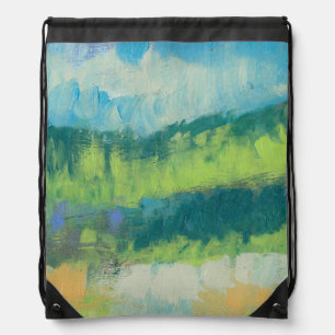 Impasto Field II Drawstring Bag
