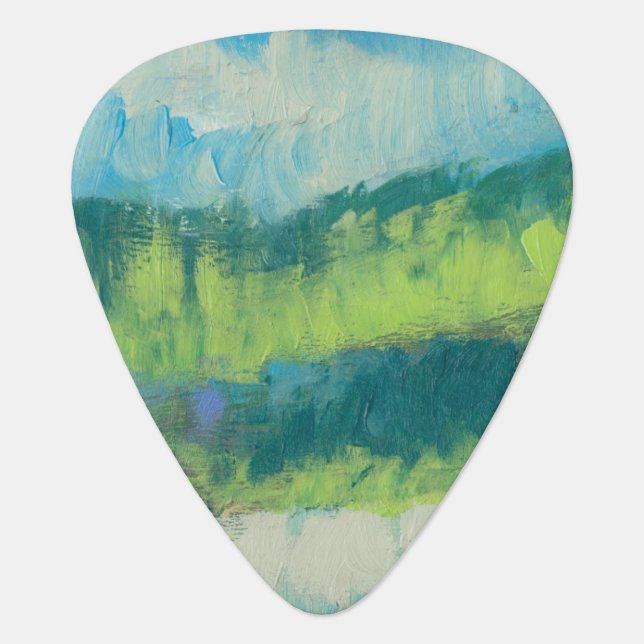 Impasto Field II Guitar Pick (Front)