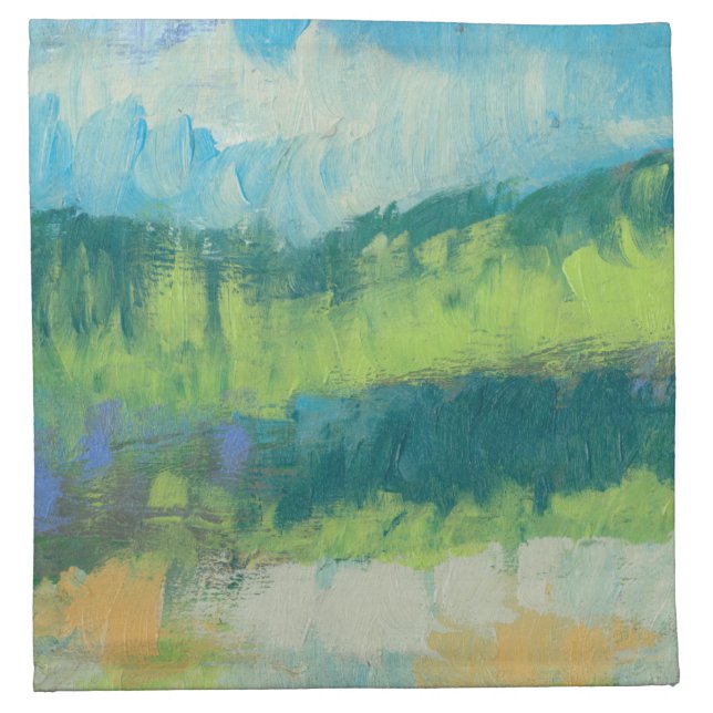 Impasto Field II Napkin (Front)