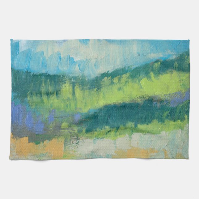 Impasto Field II Towel (Horizontal)