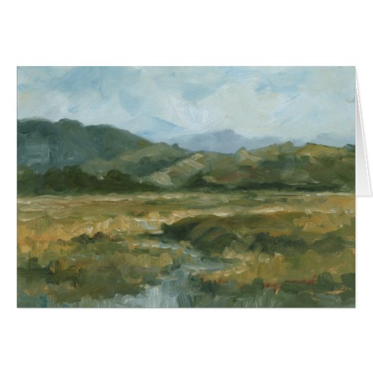 Impasto Landscape III Cards (Front Horizontal)