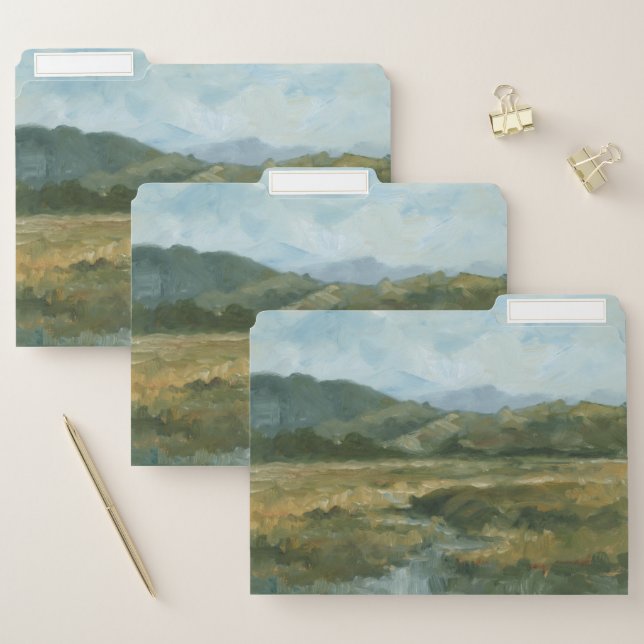 Impasto Landscape III File Folder (Set)