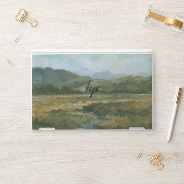 Impasto Landscape III HP Laptop Skin (Desk)