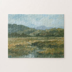 Impasto Landscape III Jigsaw Puzzle