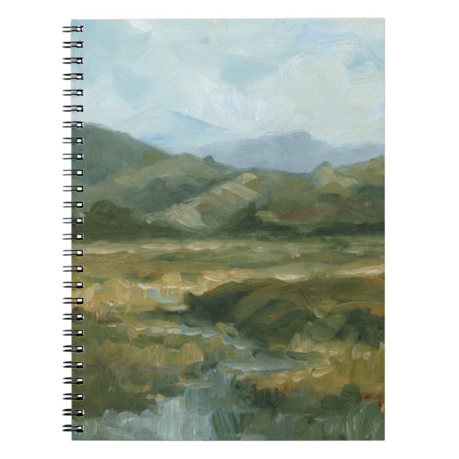 Impasto Landscape III Notebook (Front)