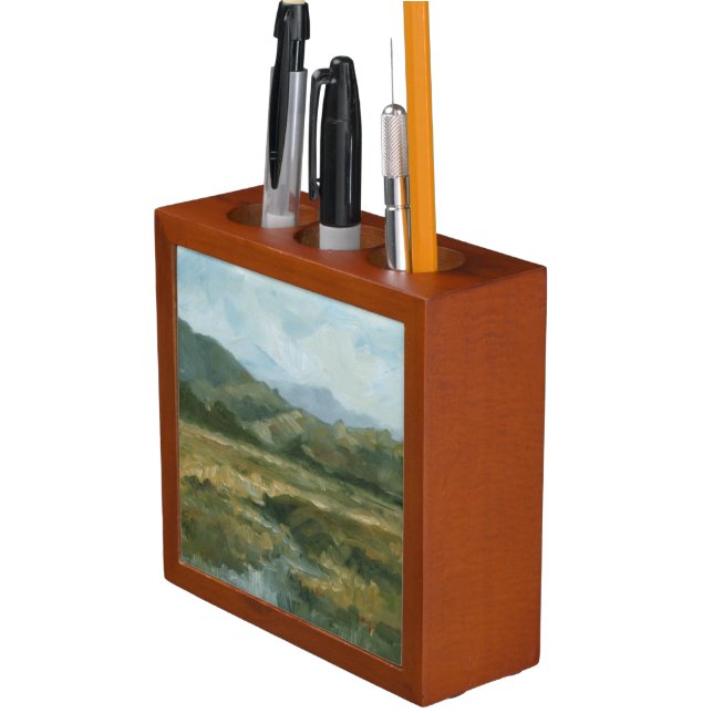 Impasto Landscape III Pencil Holder (In Situ)