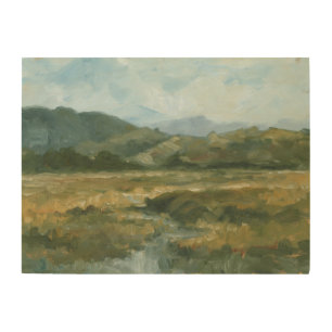 Impasto Landscape III Wood Wall Art