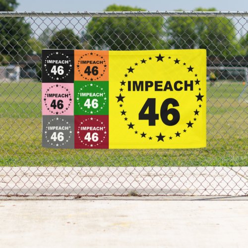 Impeach 46 Bold Banner