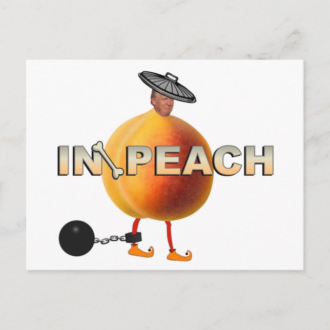 Impeach / Anti Trump, Postcard (Front)