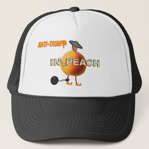 Impeach  Anti Trump Trucker Hat