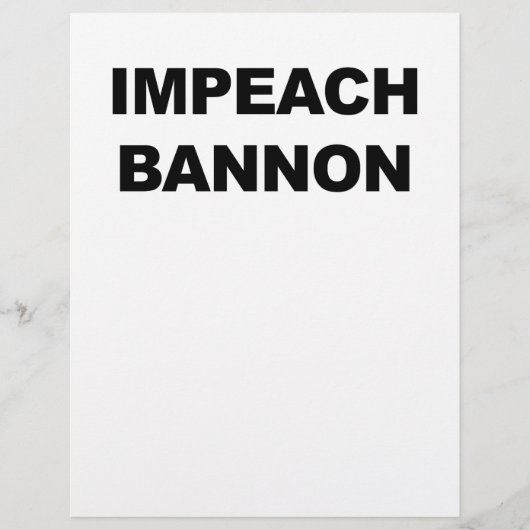 IMPEACH BANNON (Front)