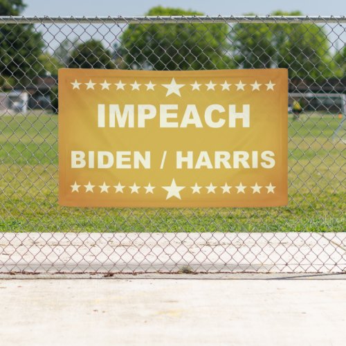 Impeach Biden Harris Banner