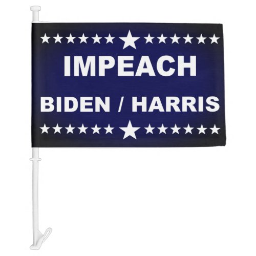 Impeach Biden Harris Car Flag
