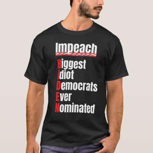 Impeach Biden T_Shirt