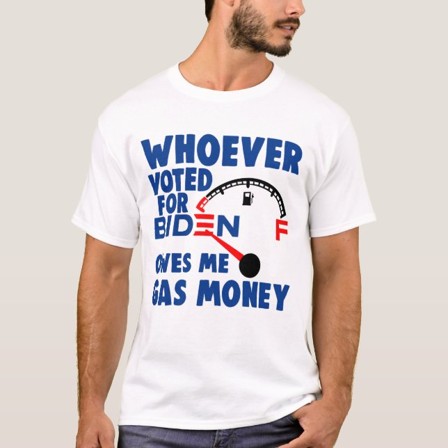 Impeach Biden, Who Ever Voted T-Shirt (Front)