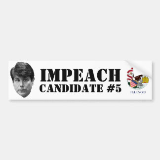 Impeach Candidate #5 Bumper Sticker