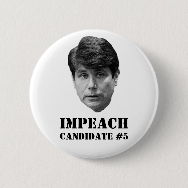 Impeach Candidate 5 Pinback Button (Front)