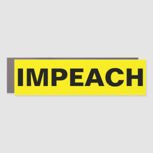 IMPEACH CAR MAGNET