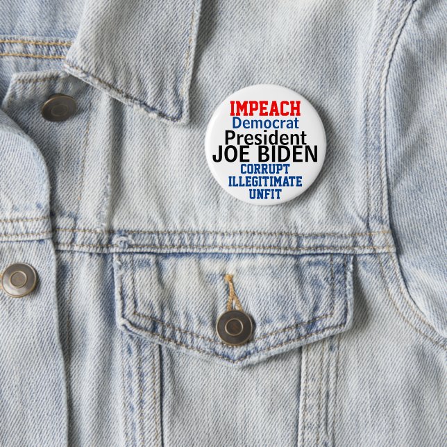 Impeach Democratic President Biden EDIT Name Button (In Situ)