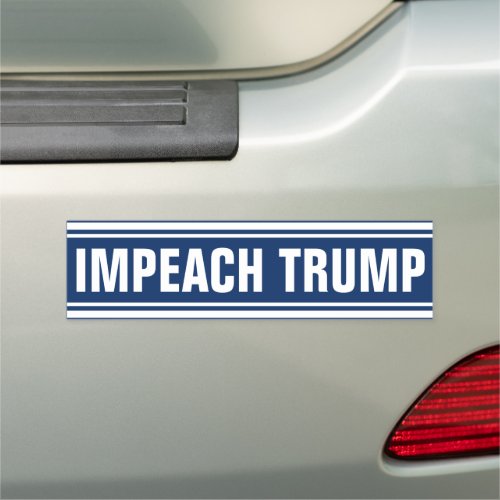 Impeach Donald Trump 2020 Anti President Car Magnet