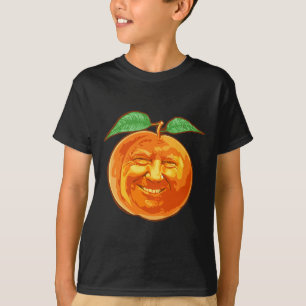 Impeach! Funny Trump Peach Graphic Design T-Shirt