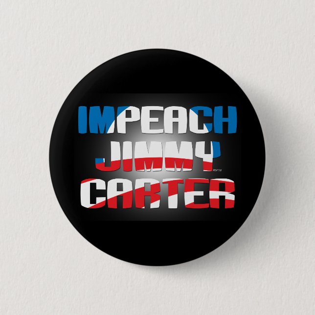 Impeach Jimmy Carter Pinback Button (Front)