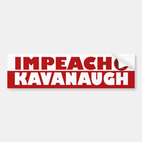 Impeach Kavanaugh Bumper Sticker
