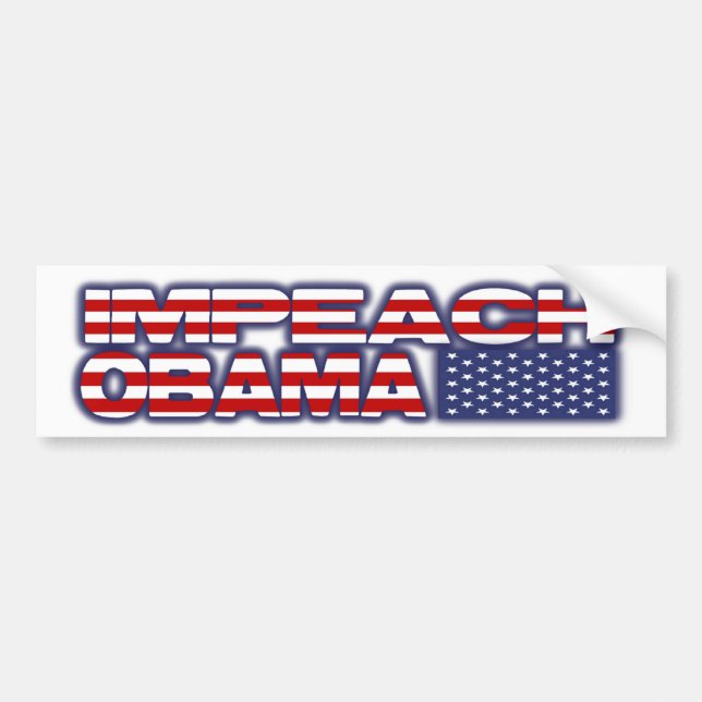 Impeach Obama Bumper Sticker (Front)