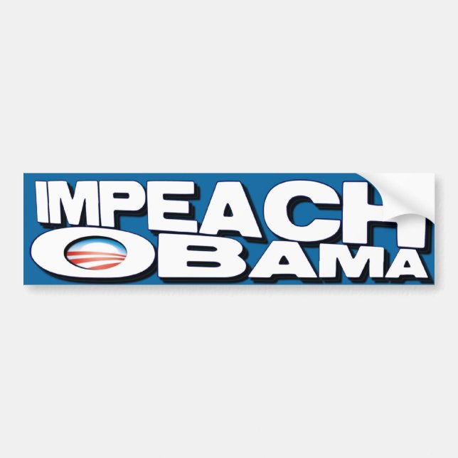 Impeach Obama Bumper Sticker (Front)