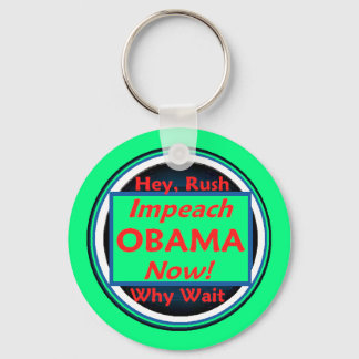 IMPEACH OBAMA Keychain