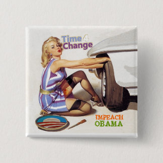 Impeach Obama Pinback Button