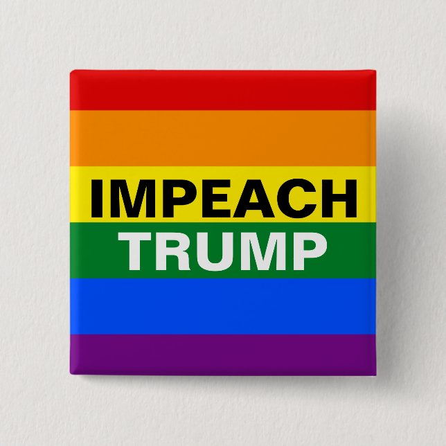 Impeach Trump Button (Front)