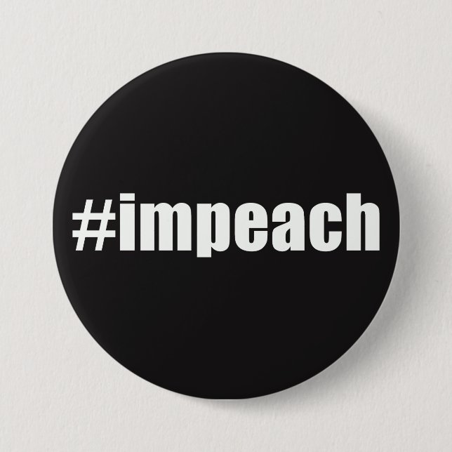 Impeach Trump Button (Front)