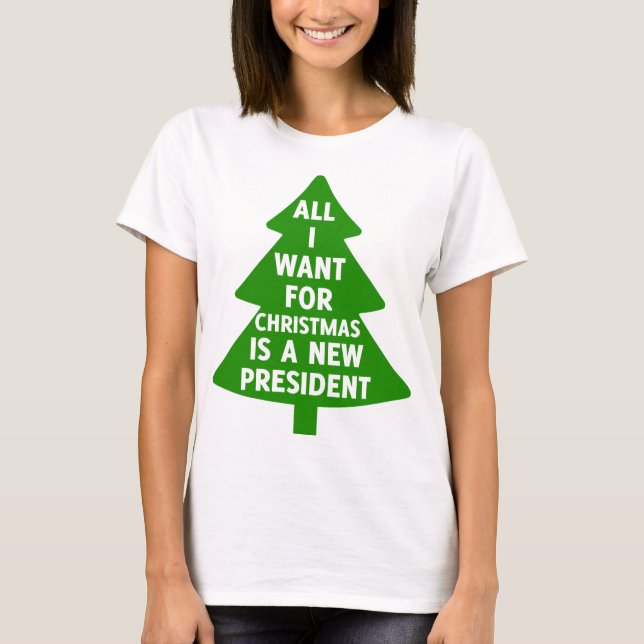 Impeach Trump by Christmas T-Shirt (Front)