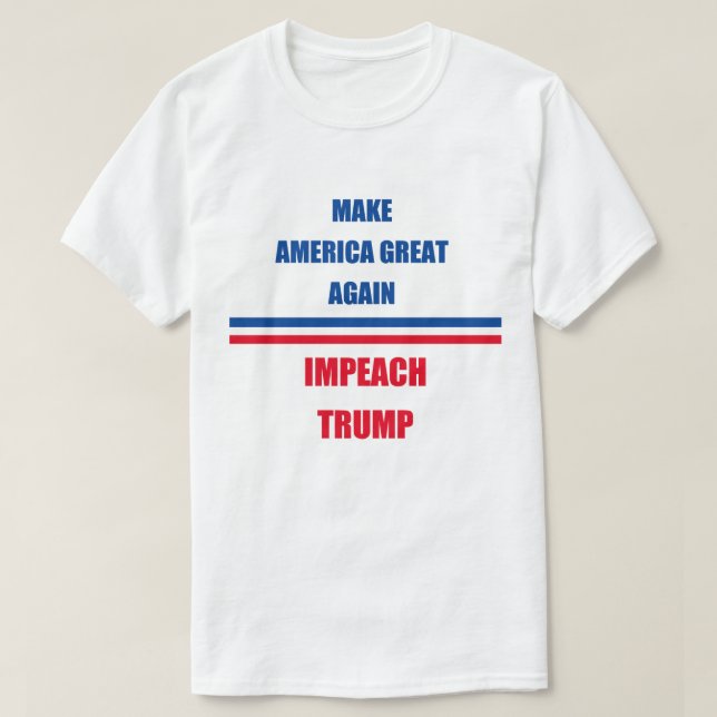 Impeach Trump T-Shirt (Design Front)
