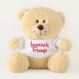 impeach trump teddy bear