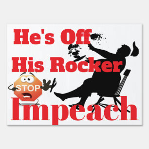 Impeach: two-sided 18 x24 Sign
